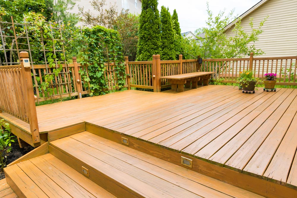 Beautiful residential deck - Home Deck Builders in Chapel Hill